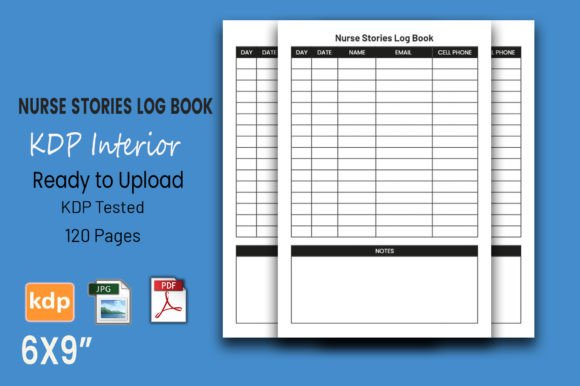 Download Nurse Stories Log Book | KDP Interior - Kdp Collection