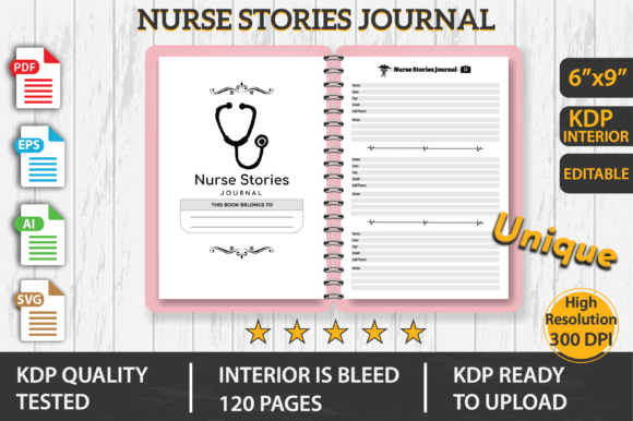 Download Nurse Stories Journal KDP Interior - Kdp Collection