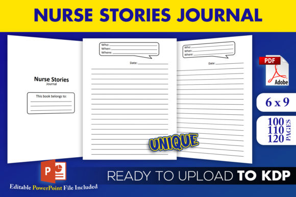 Download Nurse Stories Journal KDP Interior - Kdp Collection