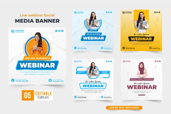 Download Webinar Social Media Post Collection - Media post Collection