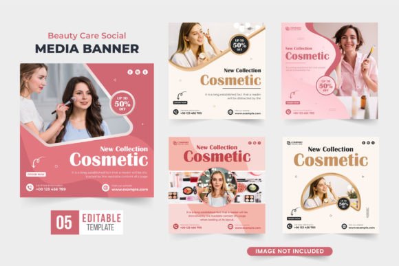 Download Cosmetics Social Media Post Collection - Media post Collection