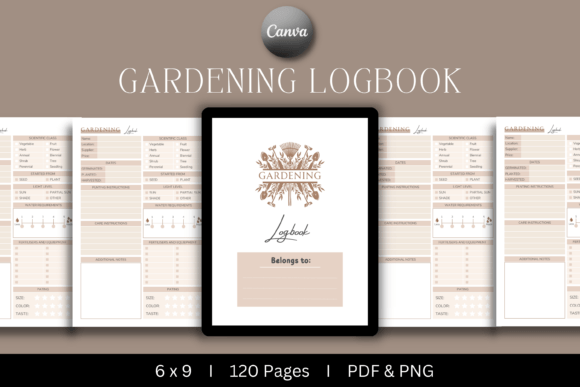 Download Gardening Logbook | KDP Interior - Kdp Collection