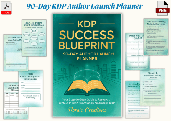 Download 90-Day KDP Author Launch Planner - Kdp Collection