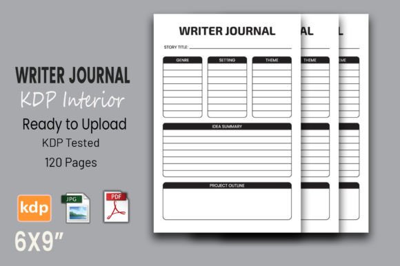 Download Writer Journal| KDP Interior - Kdp Collection