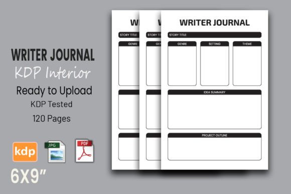 Download Writer Journal| KDP Interior - Kdp Collection