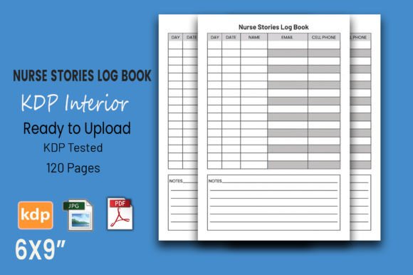 Download Nurse Stories Log Book | KDP Interior - Kdp Collection