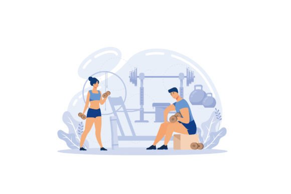 Download Fitness Trainer Concept. Workout - Trainer Collection